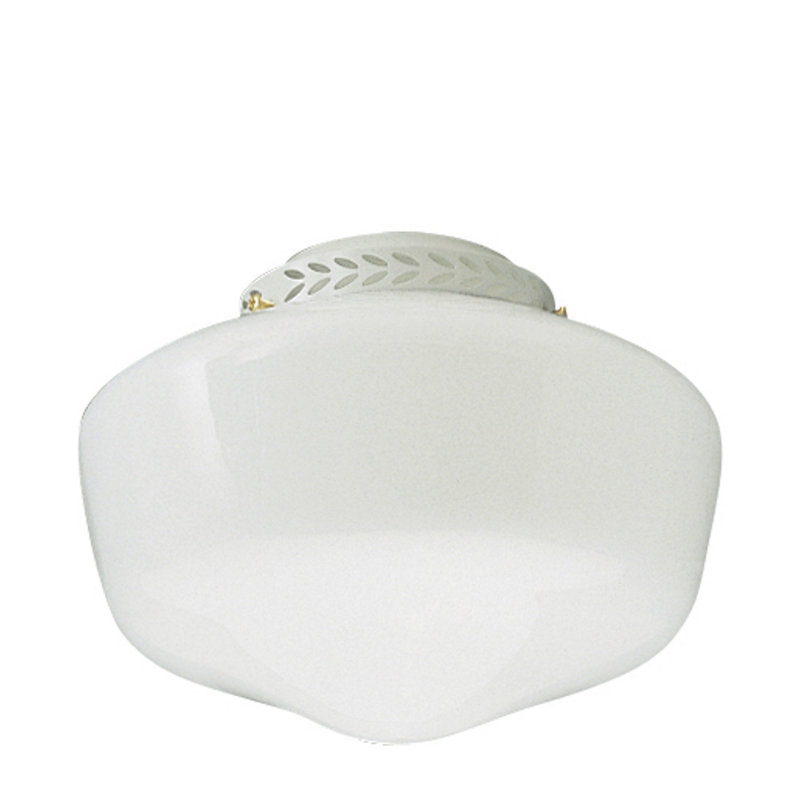 Red Barrel Studio® 1Light Universal Ceiling Fan Schoolhouse Light Kit